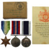 WW2 and Royal Navy Long Service & Good Conduct Medal Group of Four - Leading Steward J.A. Templeman, Royal Navy