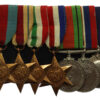 WW2 and Royal Navy Long Service & Good Conduct Medal Group of Seven - Shipwright Artificer 2nd Class N.A. Holding, Royal Navy