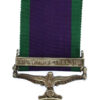 Campaign Service Medal (Clasp - Northern Ireland) - Pte. N.P.F. Thornton, Queen's Regiment