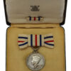 WW2 'Bundles for Britain' King’s Medal for Service in the Cause of Freedom in Box of Issue with Accompanying Documents - Mrs Alexander Law, Long Island, USA