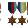 Naval General Service Medal (Clasp - Palestine 1936-39) with Sons WW2 Medals - Petty Officer A. Pelling, Royal Navy