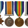 WW1 1914-15 Star Trio and Royal Navy Long Service & Good Conduct Medal Group of Four - Master At Arms H.J. Wood, Royal Navy