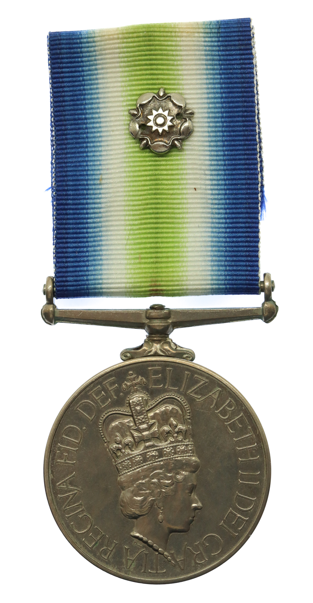South Atlantic Medal 1982 (with Rosette) - Mne.1. G.J. Barnard, 45 Commando Royal Marines