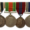 WW2 King’s Police and Fire Service Medal for Gallantry Group of Four - Inspector H.P. Withers, Lincolnshire Constabulary