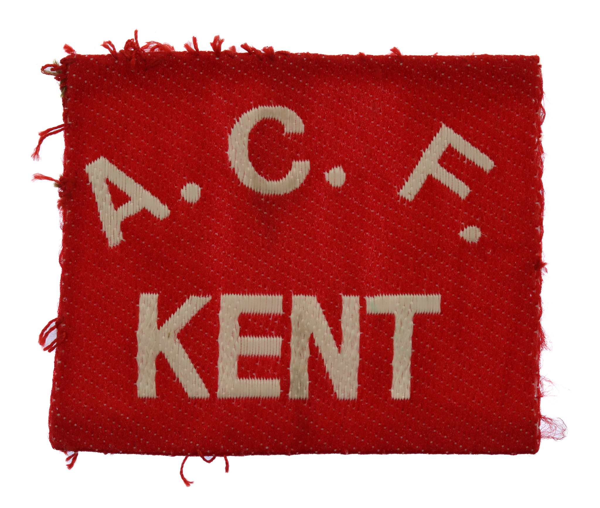 Kent A.C.F. Woven Shoulder Title