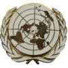 United Nations UN Peace Keeping Force Beret Badge