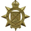 Canadian West Nova Scotia Regiment Cap Badge - King's Crown