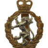 Women's Royal Army Corps (W.R.A.C.) Bi-Metal Cap Badge - Queen's Crown