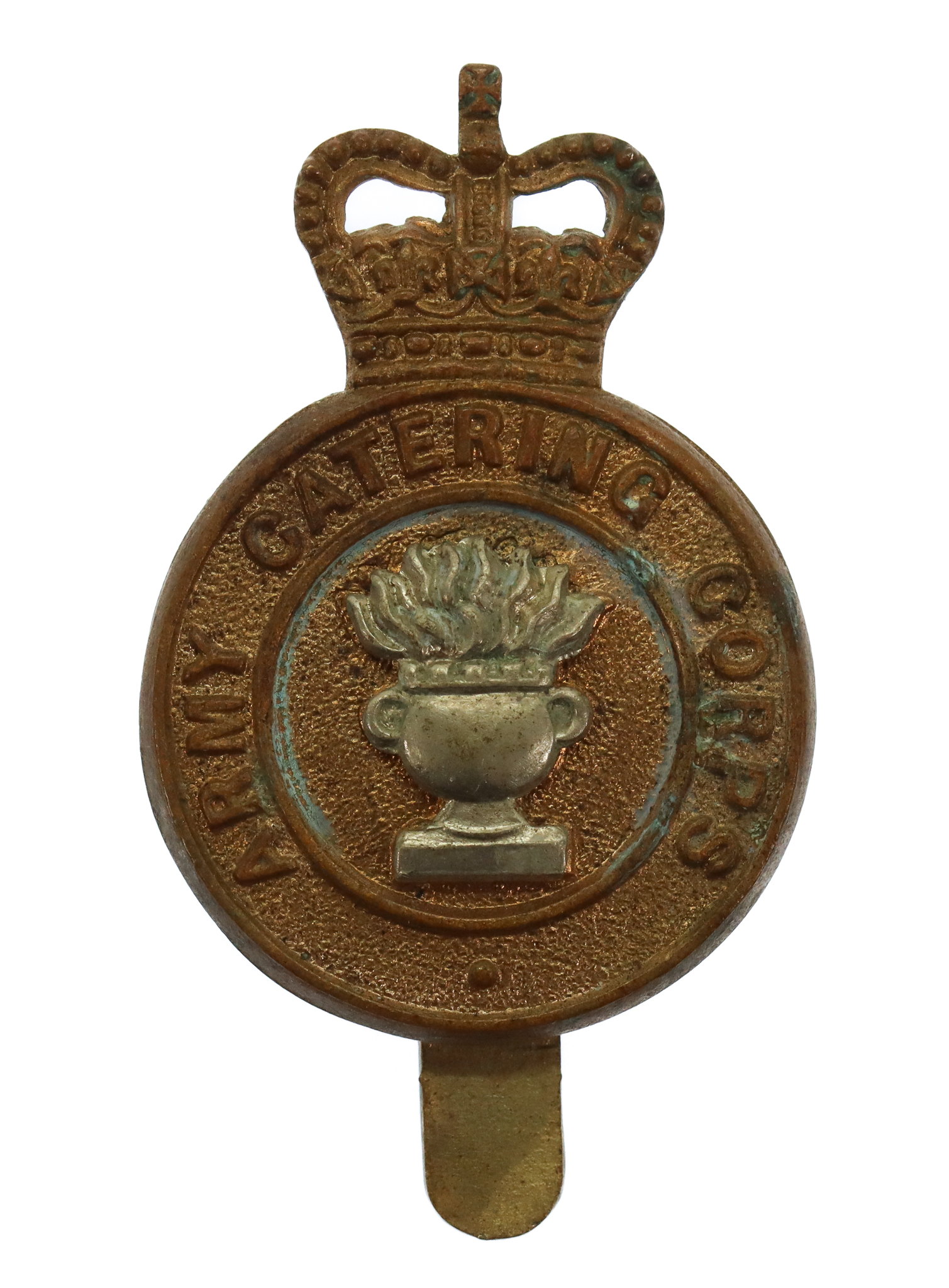 Army Catering Corps Cap Badge - Queen's Crown