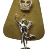 Royal Corps of Signals Anodised (Staybrite) Cap Badge - Queen's Crown