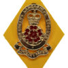 Queen's Lancashire Regiment Anodised (Staybrite) Cap Badge