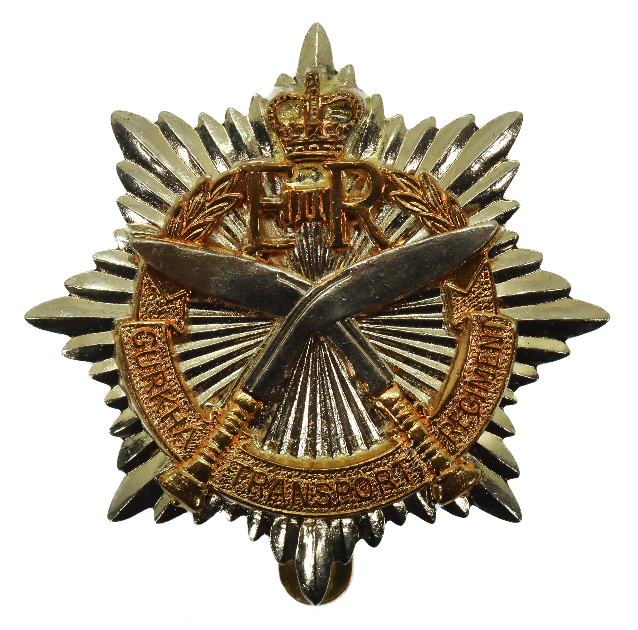 Gurkha Transport Regiment Bi-Metal Cap Badge