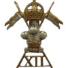 12th Royal Lancers Cap Badge - King's Crown