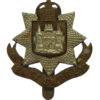 East Surrey Regiment Cap Badge - King's Crown