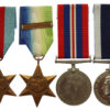 WW2 and Royal Navy Long Service & Good Conduct Medal Group of Four - Chief Petty Officer Telegraphist J.W. Gouldthorpe, Royal Navy