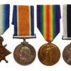 WW1 1914-15 Star Trio and Royal Navy Long Service & Good Conduct Medal Group of Four - Sto. 1.Cl. R.I. Baker, Royal Navy