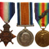 WW1 Battle of Jutland Mentioned In Despatches 1914-15 Star Medal Trio - Shipwright Lieutenant G.C. Grant, Royal Navy, HMS Superb