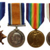 WW1 1914-15 Star Trio and RFR Long Service & Good Conduct Medal Group of Four - Sto.1.Cl. T.W. Malone, Royal Navy & Royal Fleet Reserve