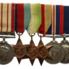 Naval General Service Medal (Clasp - Palestine 1936-1939), WW2 and Royal Navy Long Service & Good Conduct Medal Group of Six - Stores Chief Petty Officer G.W. Brunning, Royal Navy