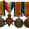Africa General Service Medal (Clasp - Somaliland 1902-04), WW1 1914-15 Star, British War & Victory Medal Group of Four - Cooper 1st Class A. Smith, Royal Navy