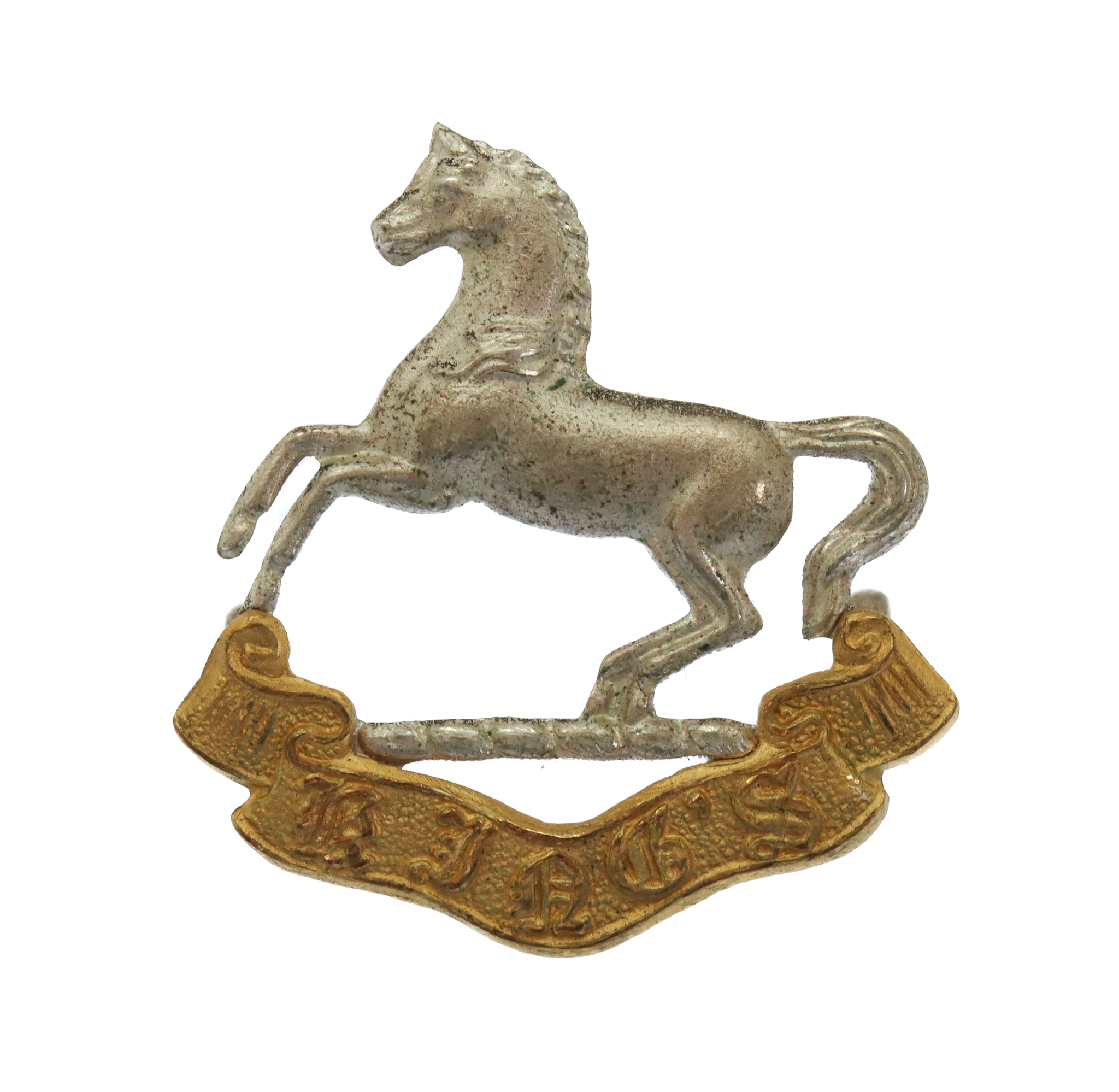 King's (Liverpool) Regiment Officer's Collar Badge