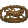 Victorian Leicestershire Regiment Collar Badge