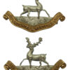 Pair of Bedfordshire & Hertfordshire Regiment Collar Badges