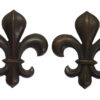 Pair of Manchester Regiment Officer's Service Dress Collar Badges