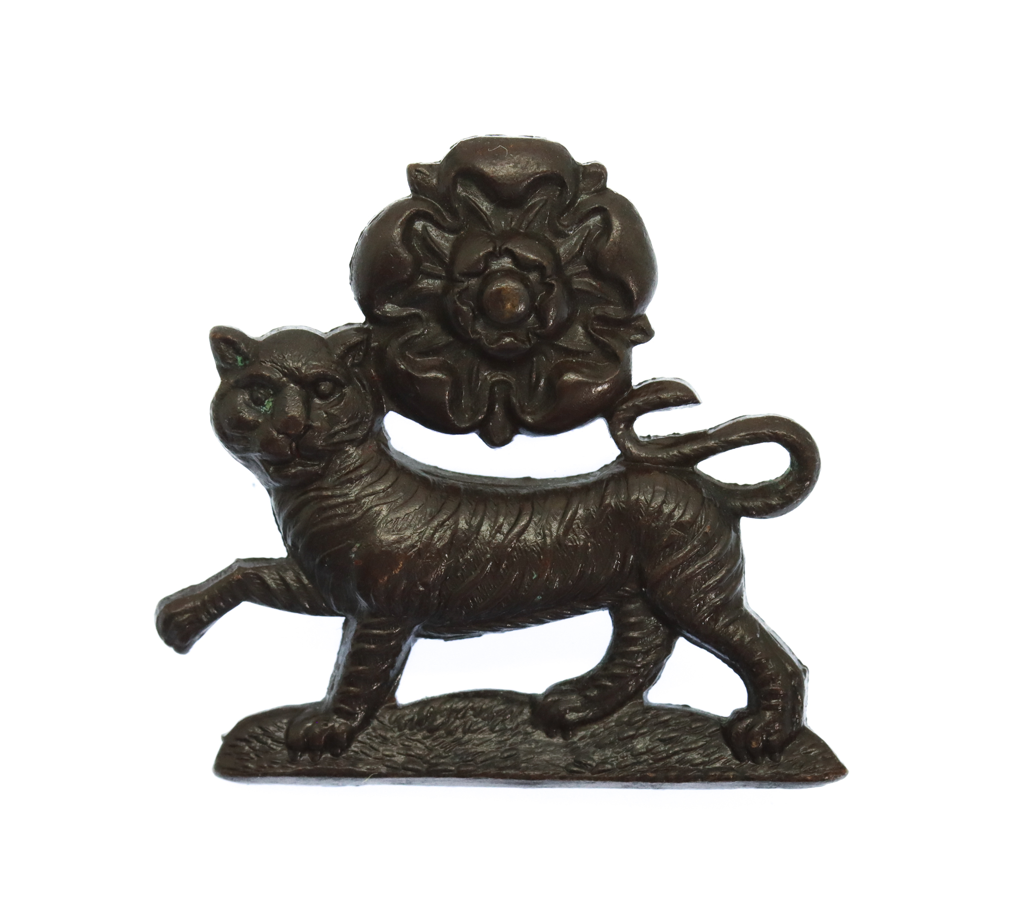 York & Lancaster Regiment Officer's Service Dress Collar Badge