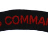 No.5 Commando WW2 Cloth Shoulder Title