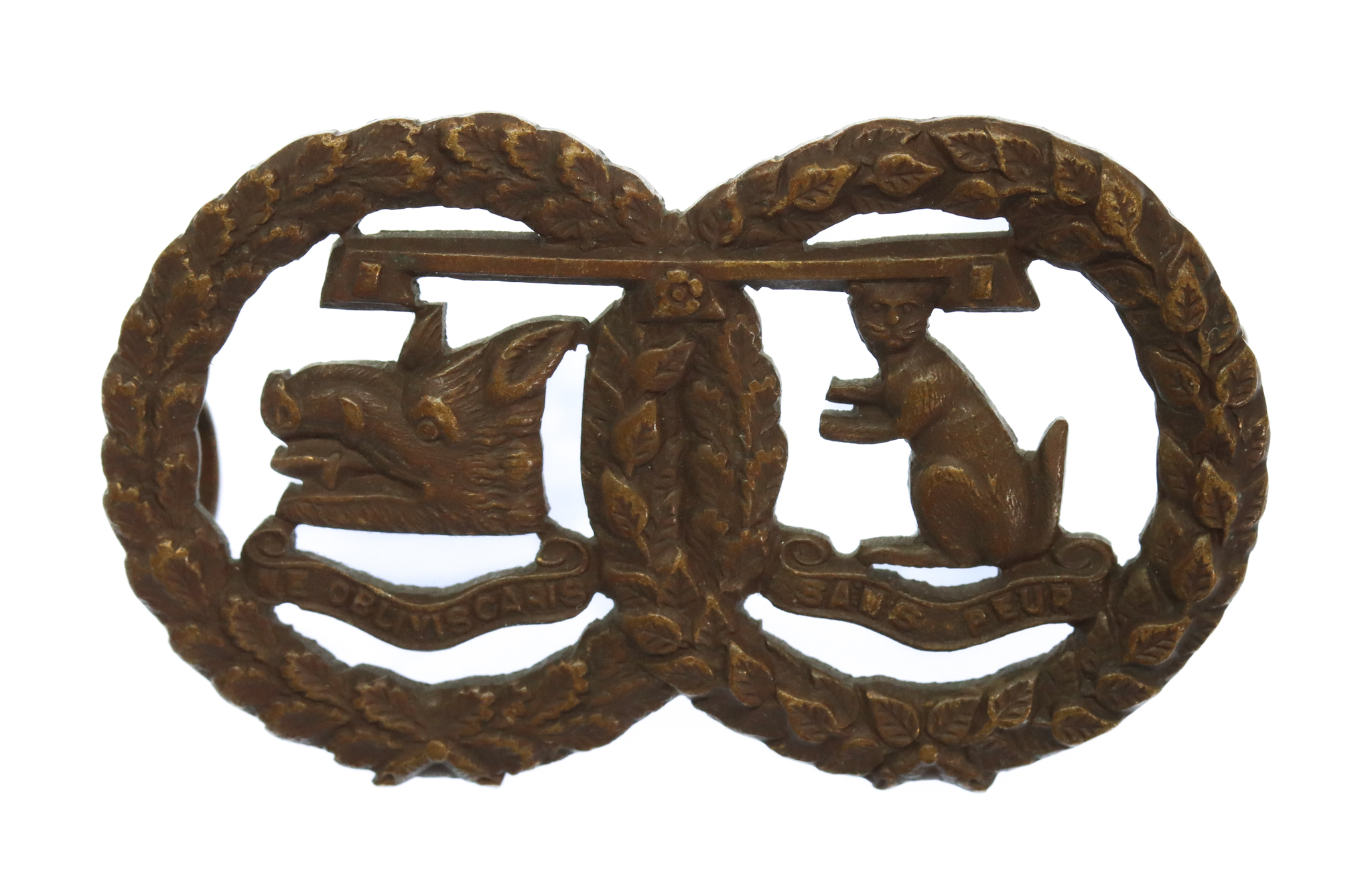 Argyll & Sutherland Highlanders Officer's Service Dress Collar Badge 