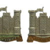 Pair of 5th Royal Inniskilling Dragoon Guards Collar Badges