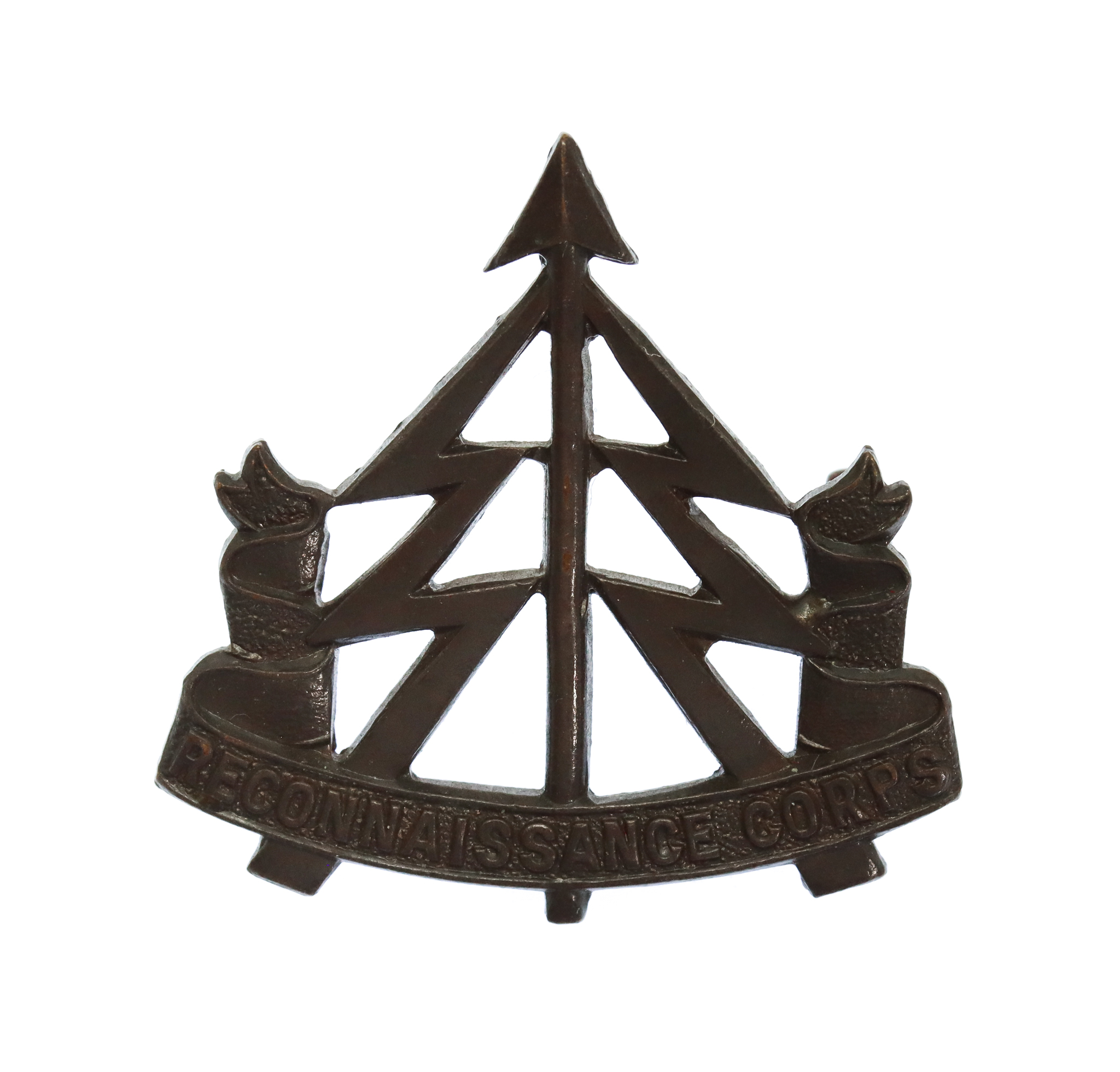 Reconnaissance Corps Officer's Service Dress Collar Badge