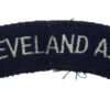 Cleveland A.C.F. Cloth Shoulder Title
