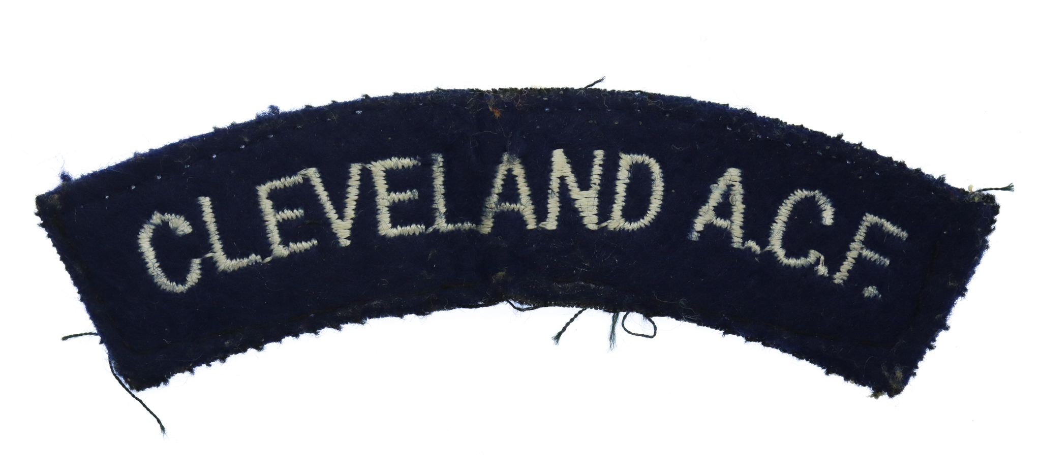 Cleveland A.C.F. Cloth Shoulder Title