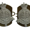 Pair of Cambridge University O.T.C. Anodised (Staybrite) Collar Badges