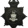 Coventry Police Black Helmet Plate - King's Crown
