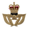 Royal Air Force (R.A.F.) Warrant Officer's Anodised (Staybrite) Beret Badge 