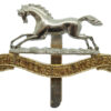 The Queen's Own Hussars Anodised (Staybrite) Cap Badge