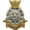 Yorkshire Brigade Anodised (Staybrite) Cap Badge