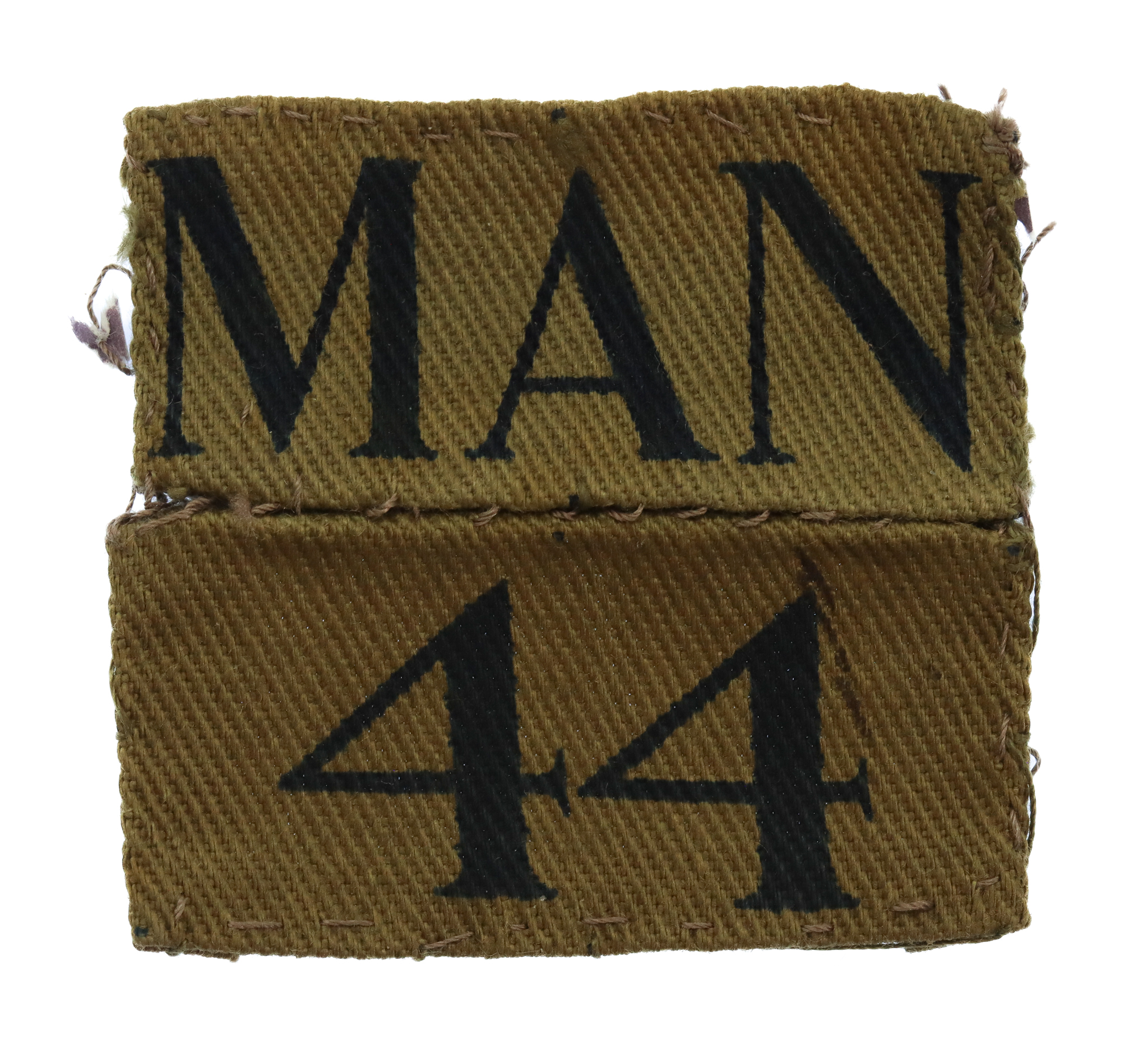 Manchester Home Guard (MAN/44) WW2 Printed Arm Insignia
