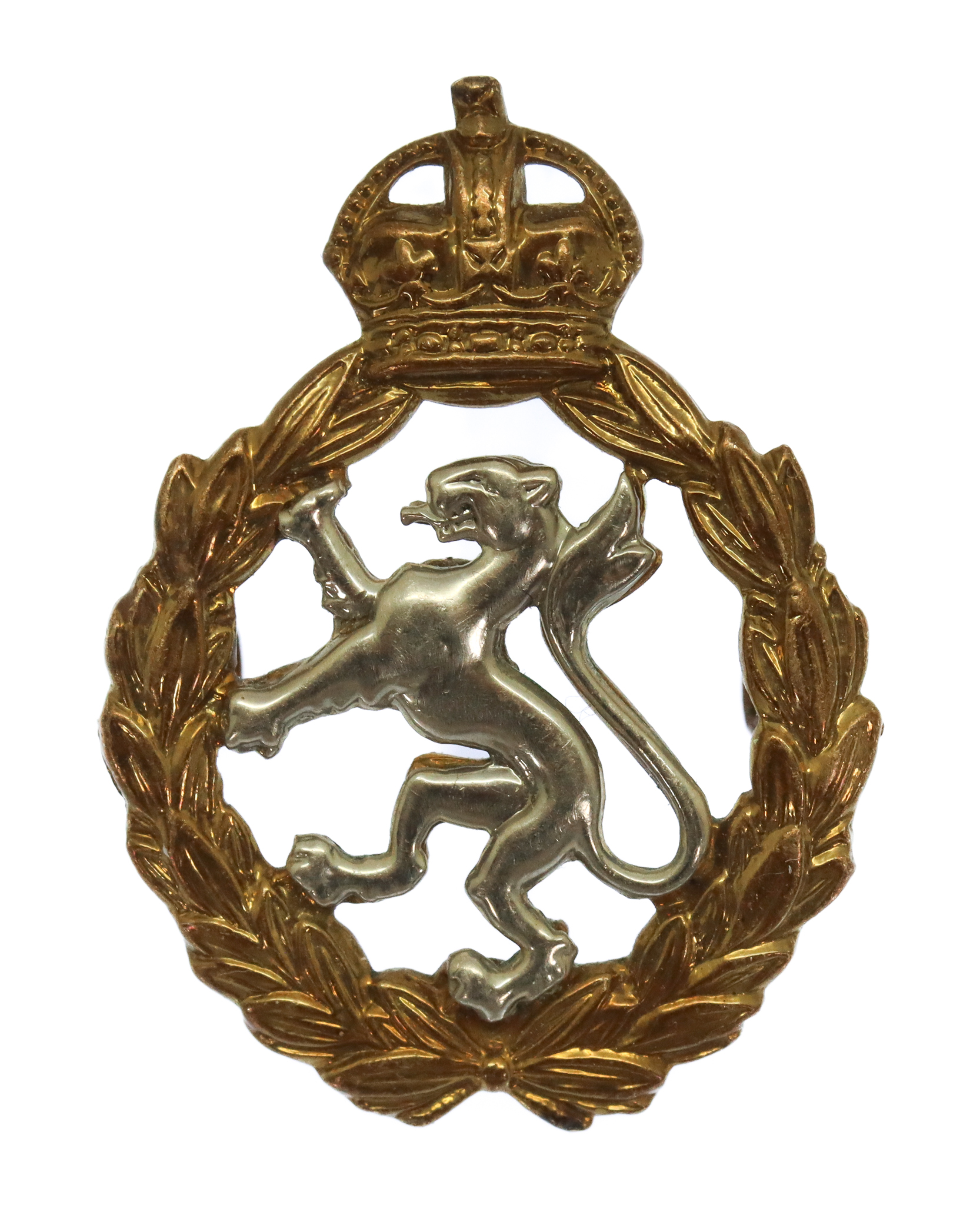 Women's Royal Army Corps (W.R.A.C.) Cap Badge - King's Crown