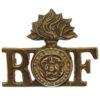 Royal Fusiliers Brass Shoulder Title