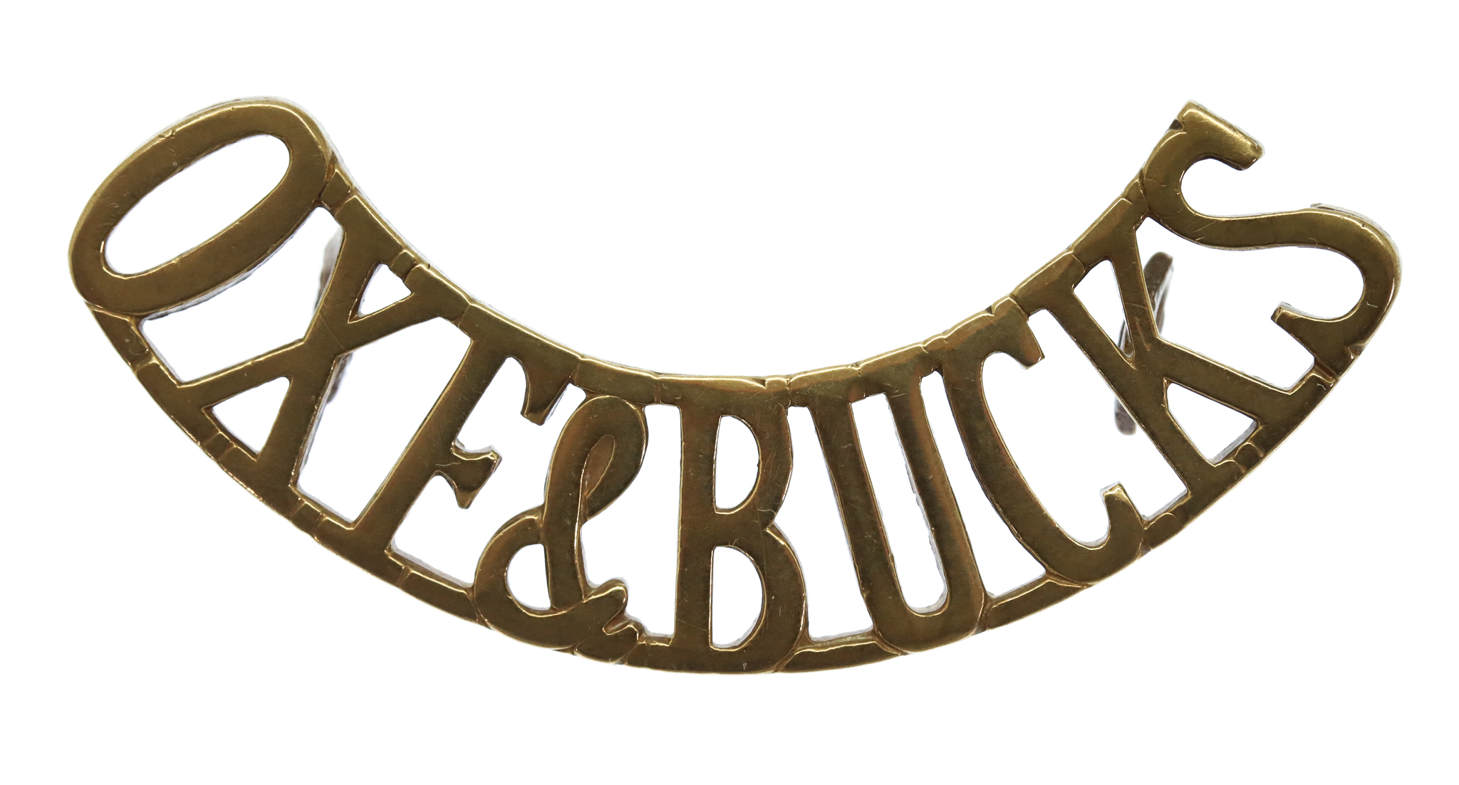 Oxfordshire & Buckinghamshire Light Infantry (OXF&BUCKS) Shoulder Title