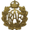 Royal Canadian Air Force (R.C.A.F.) Cap Badge - King's Crown