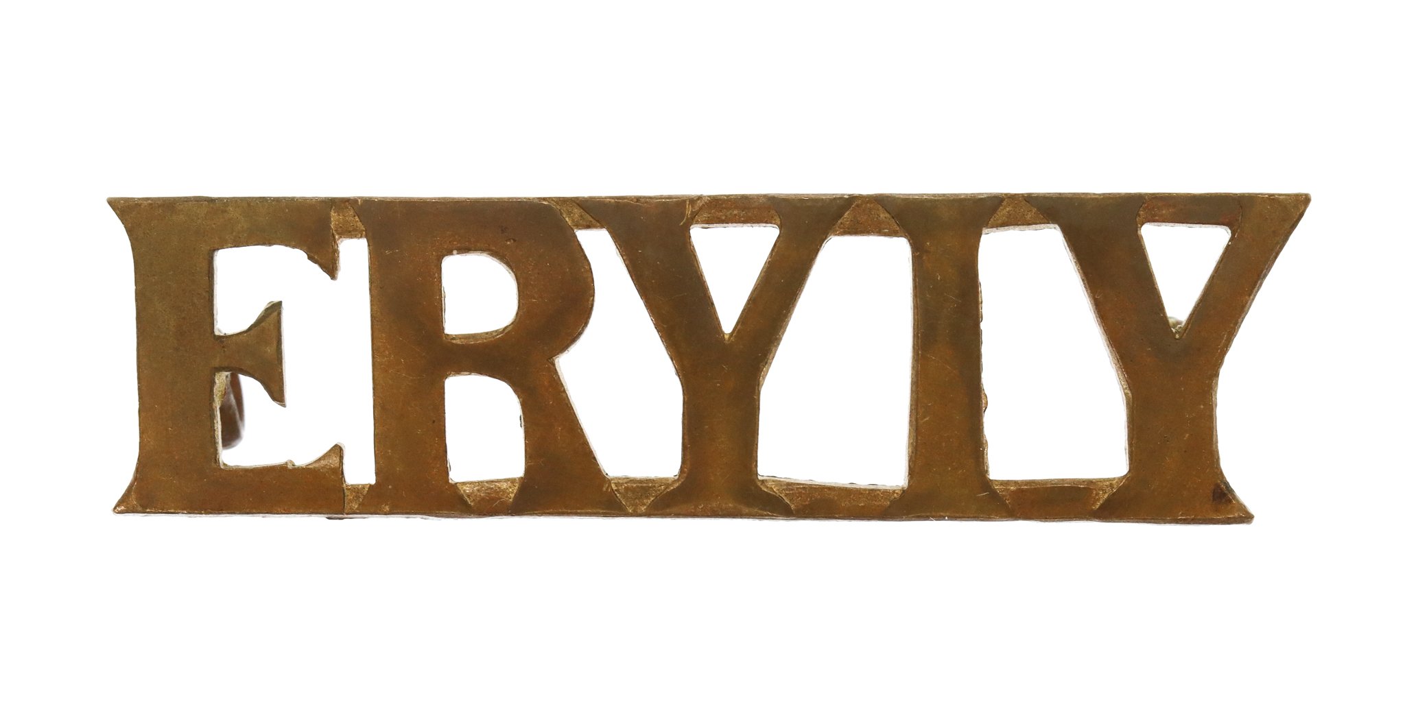 East Riding of Yorkshire Imperial Yeomanry (E.R.Y.I.Y.) Shoulder Title