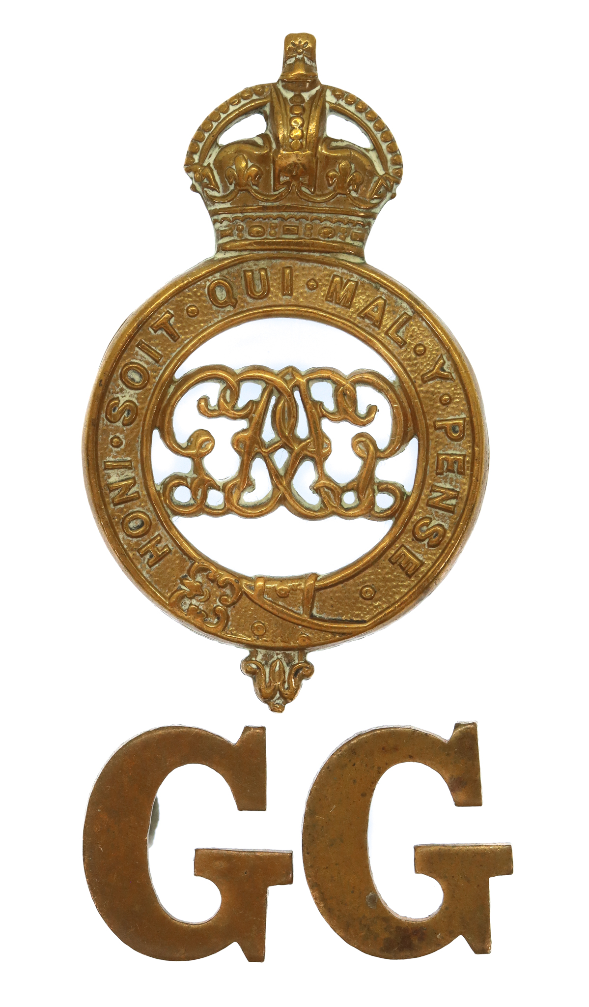 Grenadier Guards Shoulder Title - King's Crown