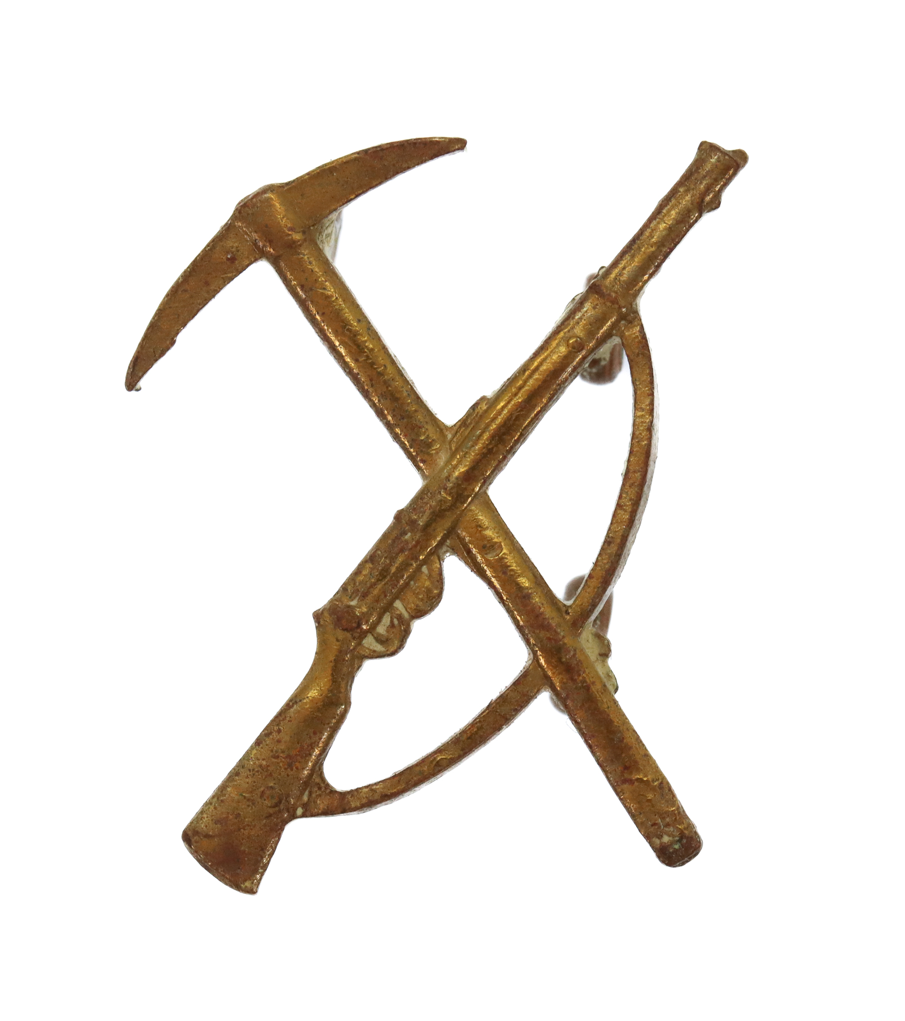 WW1 Pioneer Battalions Collar Badge