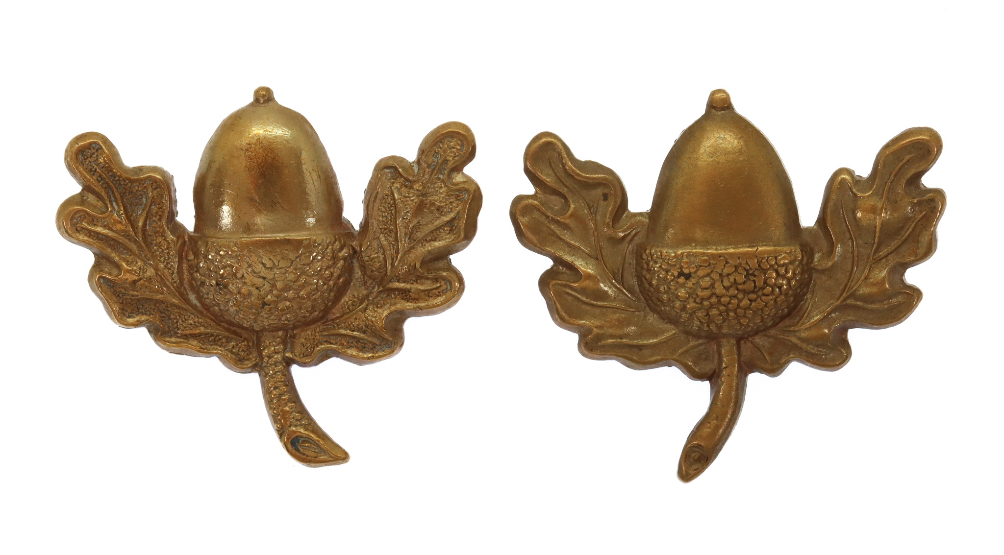 Pair of Cheshire Regiment Collar Badges