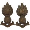 Pair of Royal Engineers Officer's Service Dress Collar Badges